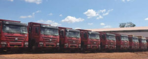 Trucks in Congo